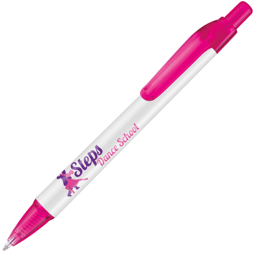 Panther Plus Ballpen in White/Pink