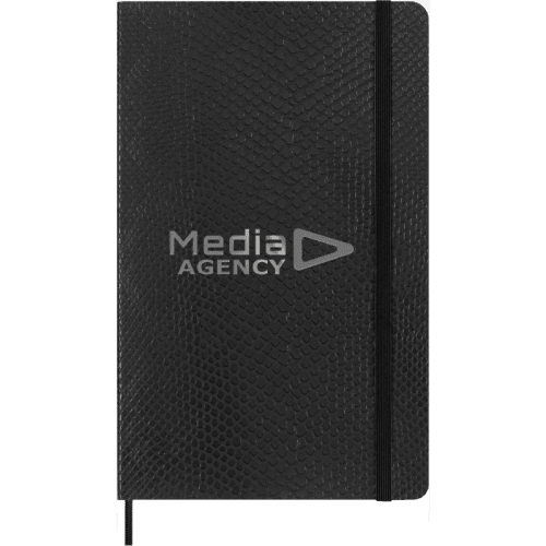 Customisable Moleskine 100% VEGEA® Boa Large Soft Cover Notebook in Black from Total Merchandise