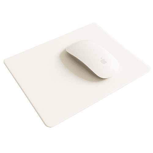 Recycled Flexible Mouse Mat in White