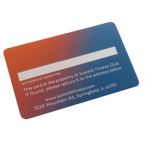 PVC ID Membership Cards