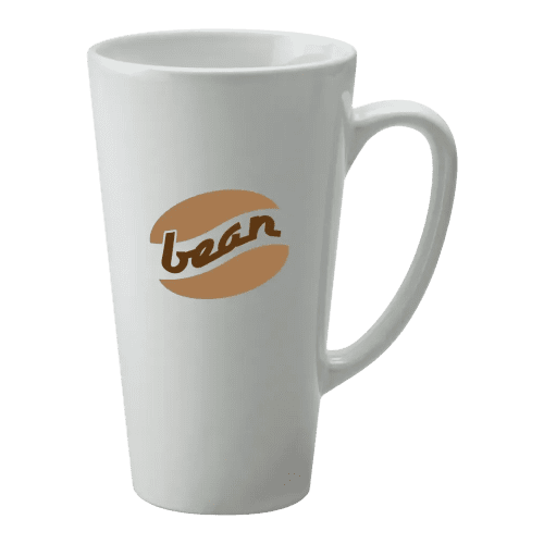 Butch Cafe Latte Mug in White