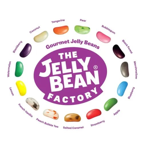Maxi Jelly Bean Factory Advent Calendar in White branded with your logo from Total Merchandise