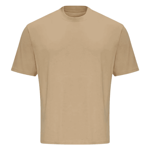 Promotional Coloured AWDis Unisex Oversized T-Shirt in Desert Sand from Total Merchandise