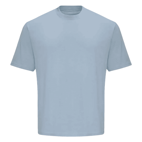 Promotional Coloured AWDis Unisex Oversized T-Shirt in Sky Blue from Total Merchandise