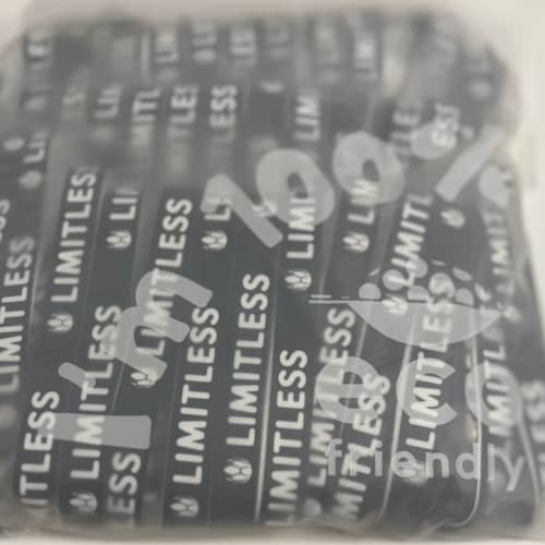 Eco-friendly Packaging for Promotional Express Self-Locking Festival Wristband