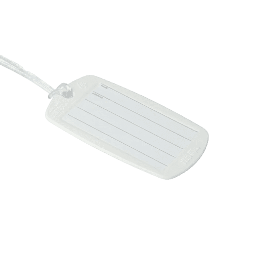 Promotional printed Essential Luggage Tag with a design from Total Merchandise