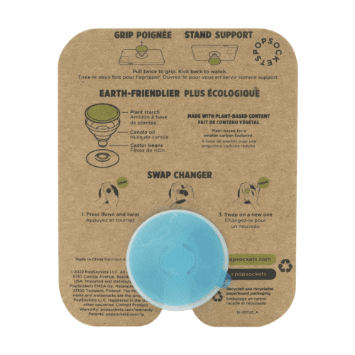 The back of the PopSockets® Plant Phone Holder with a design from Total Merchandise