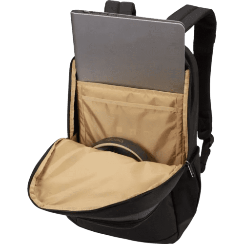 Inside the front pocket of the Case Logic Propel 15.6'' Laptop Backpack from Total Merchandise