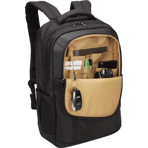 Inside the main compartment of the Case Logic Propel 15.6'' Laptop Backpack from Total Merchandise
