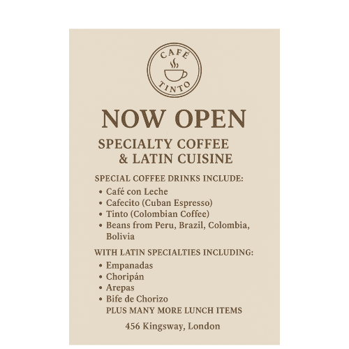A4 Leaflets