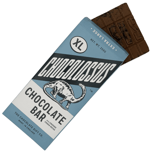 Personalisable XL Oreo Chocolate Bar with branded gift box in full colour from Total Merchandise