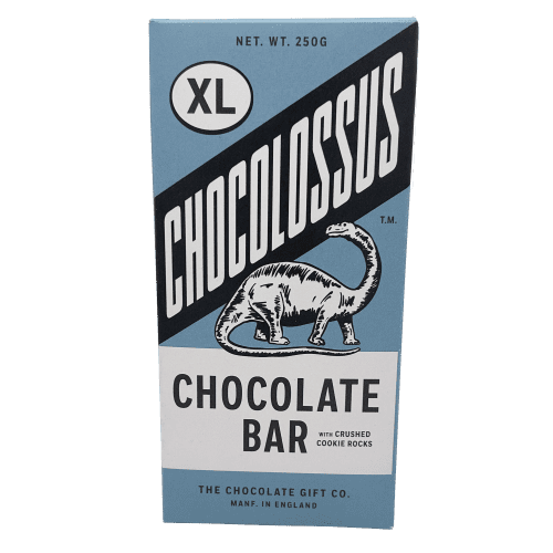 Logo Branded XL Oreo Chocolate Bar with branded gift box in full colour from Total Merchandise
