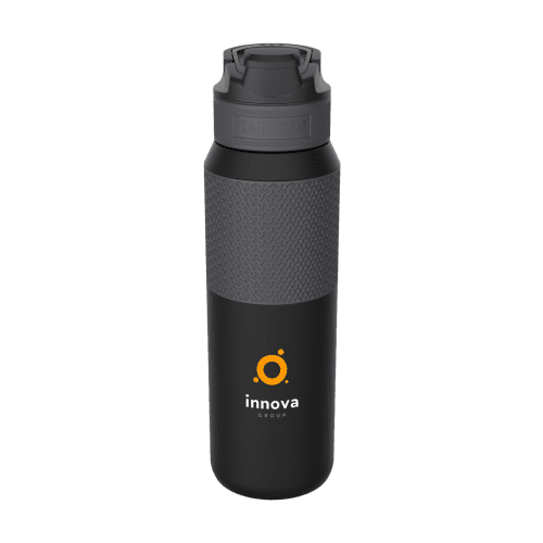 Customised Kambukka® Elton Insulated 1 Litre Water Bottle in Nightfall from Total Merchandise
