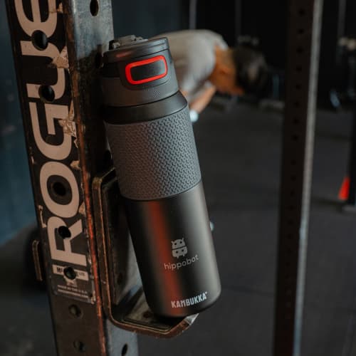 Lifestyle image of the Kambukka® Elton Insulated 1 Litre Water Bottle from Total Merchandise