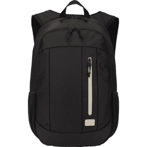 Personalisable Case Logic Jaunt 15.6" Laptop Recycled Backpack in Black from Total Merchandise
