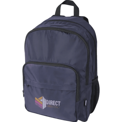 Custom 15" Recycled 20L Laptop Backpack with a design from Total Merchandise