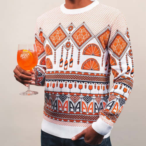Promotional Christmas Jumper with a design from Total Merchandise