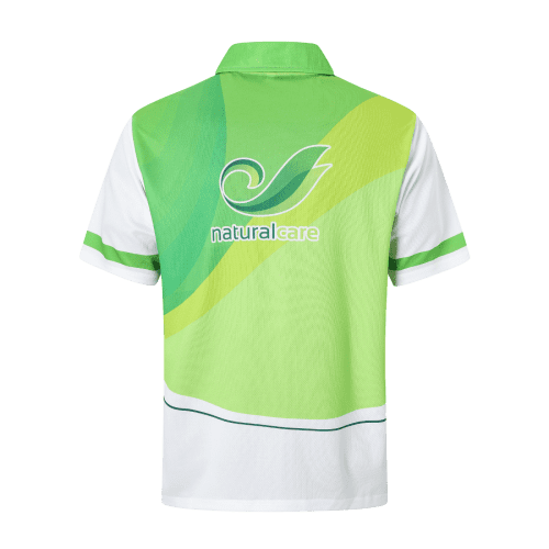 Customisable All Over Printed Recycled Sports Polo Shirt from Total Merchandise