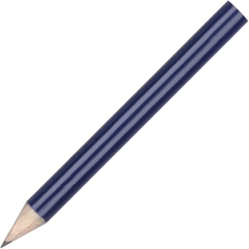 UK Printed Mini Pencils in Blue from Total Merchandise