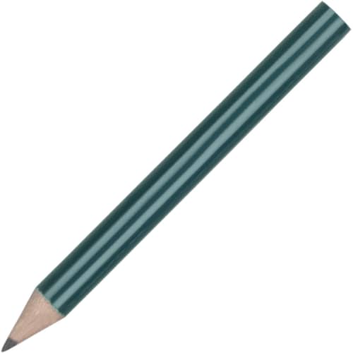 Custom Branded Mini Pencils in Green from Total Merchandise