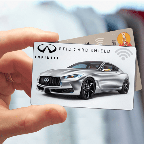 RFID Card Shield in White