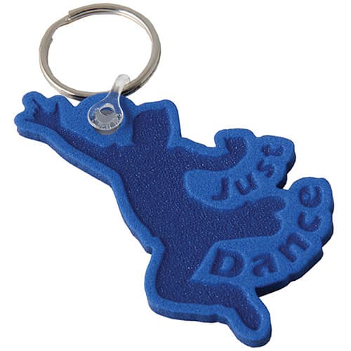 Any Shape Embossed Foam Keyrings