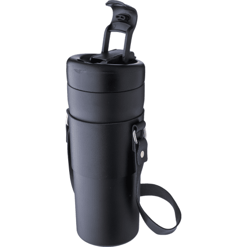 Branded 730ml Stainless Steel Double Walled Bottle in Black from Total Merchandise