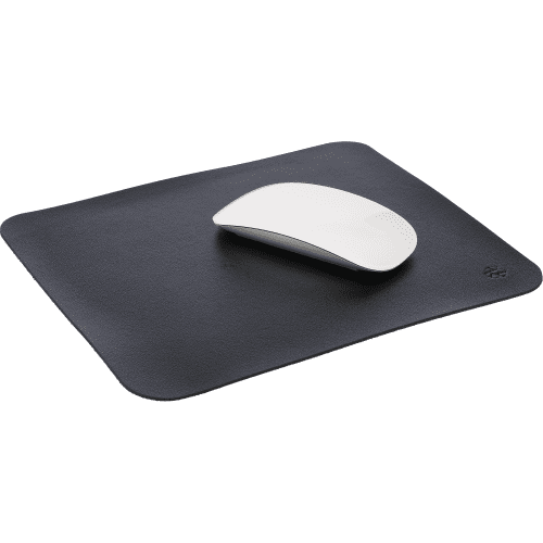Personalisable Recycled Mouse Mat in Black branded with your logo from Total Merchandise
