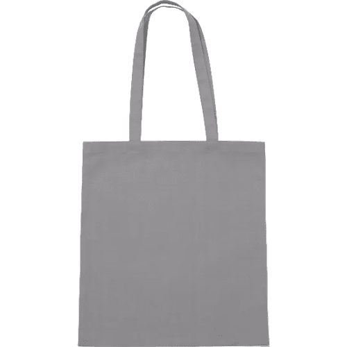 Sandgate Recycled 7oz Cotton Canvas Tote Bag in Grey