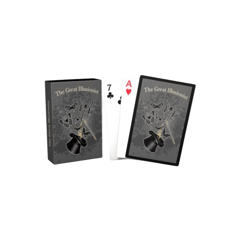 Custom Bespoke Playing Cards in White with a design from Total Merchandise