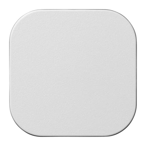 Promotional Square Brite Mat Tyre Coasters in Black with a design from Total Merchandise