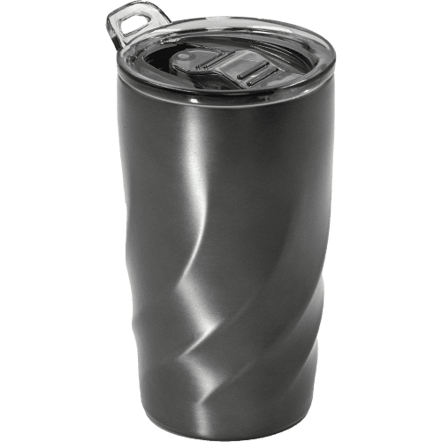 Promotional BrandCharger Recycled Stainless Steel Travel Mug in Gunmetal Grey from Total Merchandise