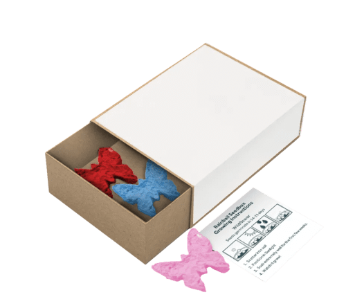 Branded Butterfly Shape Rainball Seedboxes from Ttoal Merchandise