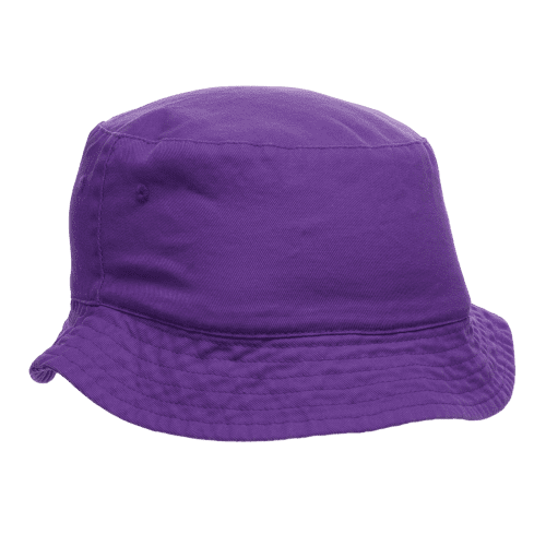 Custom branded Tom Franks Bucket Hat in Purple with a design from Total Merchandise