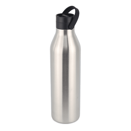 Branded Circular & Co 1L Recycled Stainless Steel Water Bottles in Silver from Total Merchandise