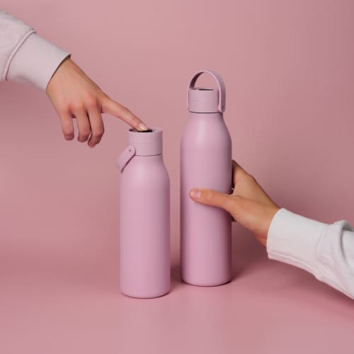 Lifestyle image of the Circular & Co 1L Recycled Stainless Steel Water Bottles from Total Merchandise