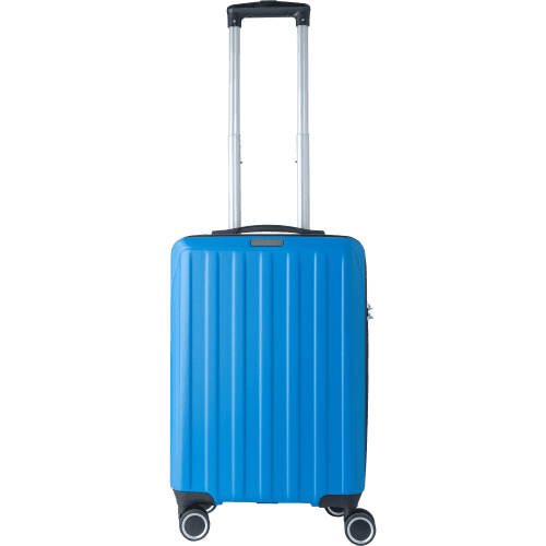Promotional Hard Shell Suitcase in Blue branded with your logo from Total Merchandise