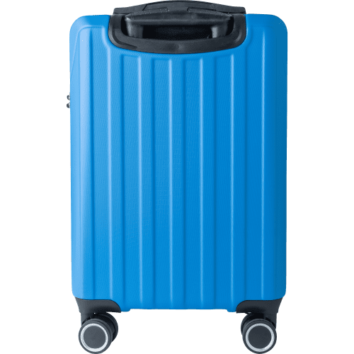 Logo Branded Hard Shell Suitcase in Blue branded with your logo from Total Merchandise