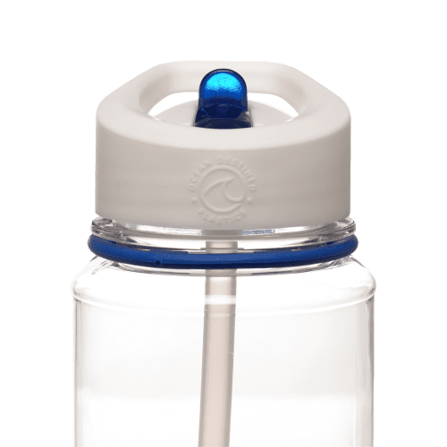Close up of the lid of the Tarn Ocean 750ml Sports Bottle from Total Merchandise