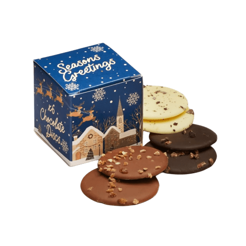 Chocolate Discs from the Christmas Mini Gift Box from Total Merchandise