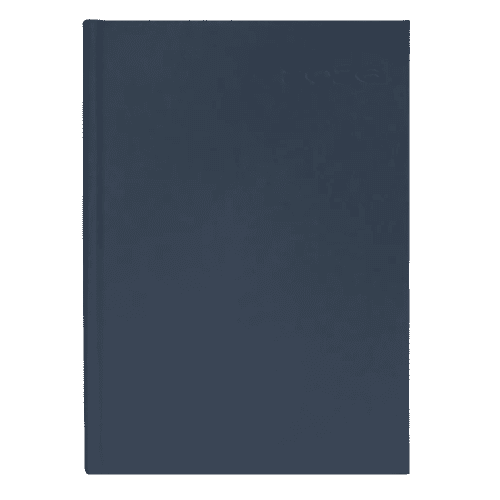 Custom Branded Oceano A4 Daily Diaries in Navy branded with your logo from Total Merchandise