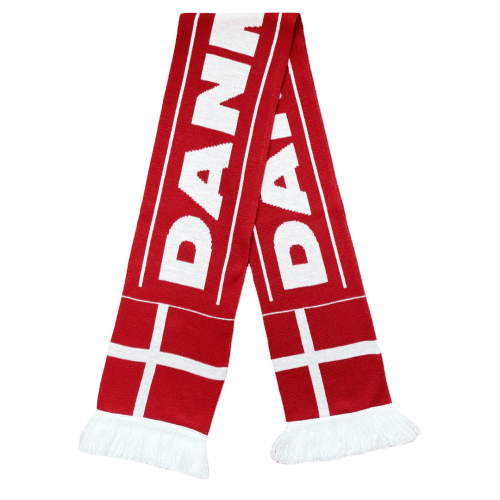 Customised Bespoke Knitted Scarves branded with your logo in a knitted design from Total Merchandise