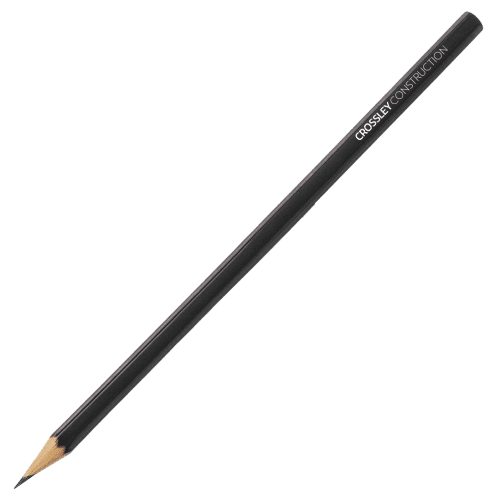Promotional UK Sustainable Hexagonal Pencils in Black from Total Merchandise