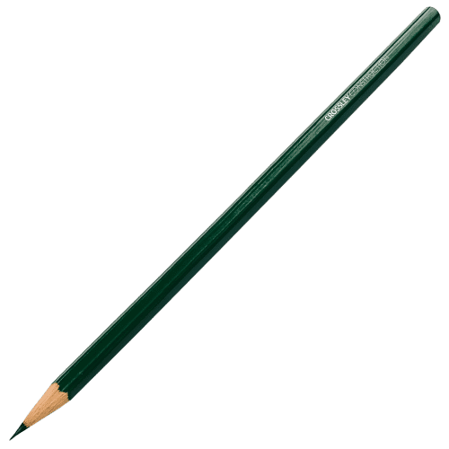 Logo printed UK Sustainable Hexagonal Pencils in Green from Total Merchandise