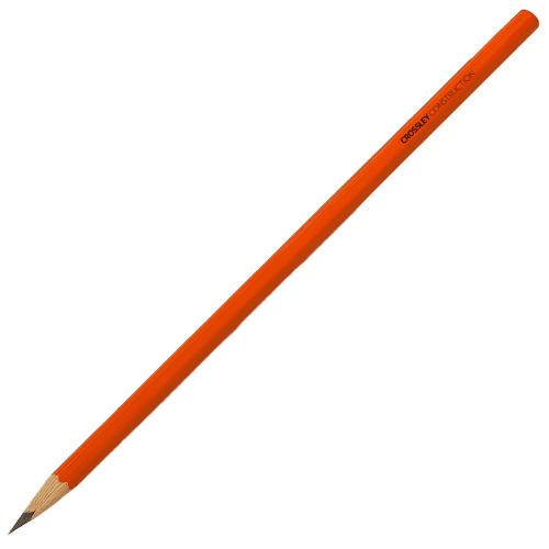 Promotional UK Sustainable Hexagonal Pencils in Orange from Total Merchandise