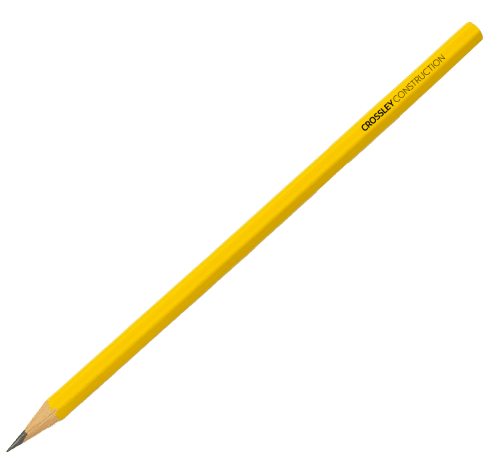 Promotional UK Sustainable Hexagonal Pencils in Yellow from Total Merchandise
