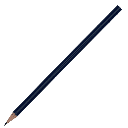 Custom branded UK Sustainable Round Pencils in Blue from Total Merchandise