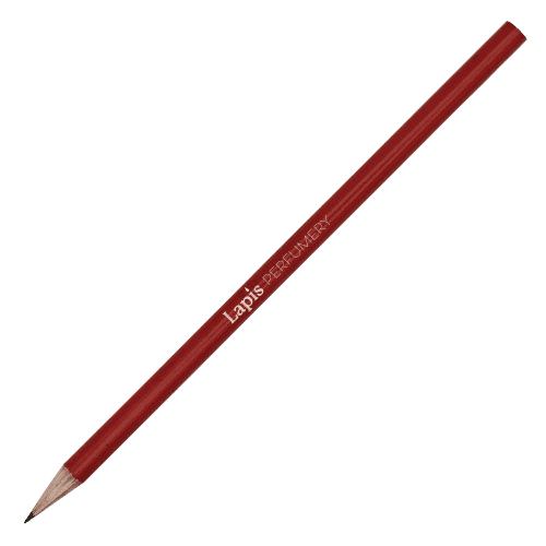 Custom UK Sustainable Round Pencils in Red from Ttoal Merchandise