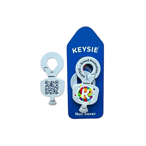 Printed Keysie Multi Tool in Pale grey with a design from Total Merchandise