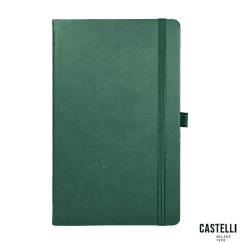 Promotional Ivory Tucson Medium Premium Lite Notebooks in Green from Total Merchandise